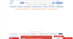 Desktop Screenshot of parfumexpress.hu