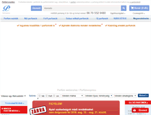 Tablet Screenshot of parfumexpress.hu